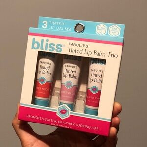Bliss Fabulips Tinted Lip Balm Trio